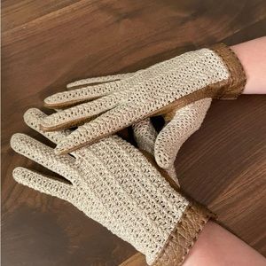 Vintage Leather Gloves